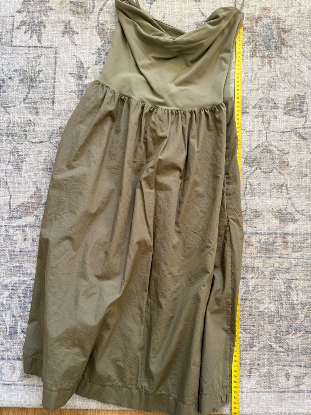 Aritzia Babaton Fluid Dress - sundried olive - Picture 6 of 8
